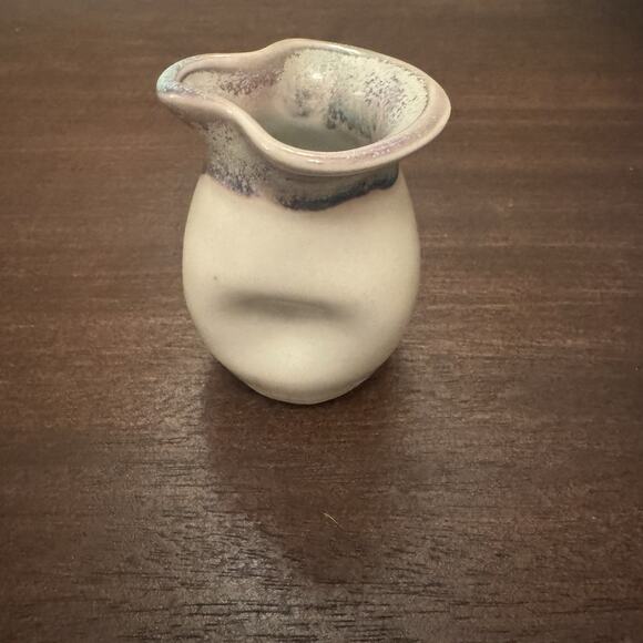 Vtg Creamer SMP Smokey Mountain Pottery Tennessee Handmade Ceramic Pinched Syrup - Picture 1 of 13